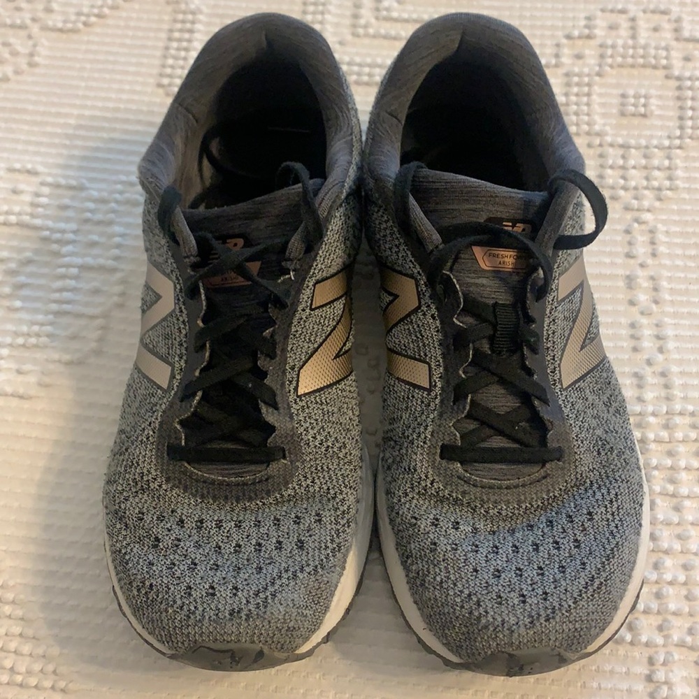 New Balance Grey and Rose Gold size 8.5